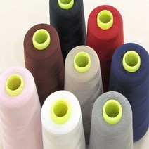 오버로크용 스마트 봉제사 15color 부자재, 와인