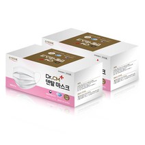 숨쉬는 귀안아픈 국산 닥터씨엠 덴탈 마스크 수술용 보건용 식약처 안경김서림방지 100매