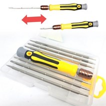 미니 초소형 나사 조이기 발리송수리 분해 조립 + - 별 Y 수리 드라이버 키트, 상세페이지 참조