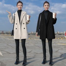 Ogfaour 여성용 위드런 모직 하프 코트 1203 Ogfaour