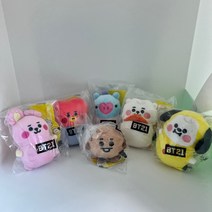 방탄 BT21 베이비 스퀴즈볼 BABY SQUEEZE BALL 말랑이 주물럭 촉감놀이 스트레스해소 스퀴시 모찌 장난감, 쿠키(9403)