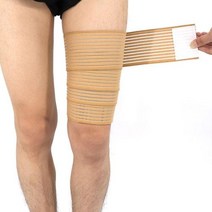 헬스사이클조절식 나일론 레그 워머 개 허벅지 슬리브 자전거 송아지 탄성 붕대 압축 레깅스 코요코 전문, 01 Brown_02 70cm Ankle