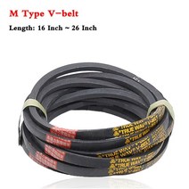 농업 기계 텃밭 도구 농기구1pcs m 섹션 v-벨트 삼각형 벨트 m-16inch m-26inch 산업용 장비, M-21 인치, 1 개