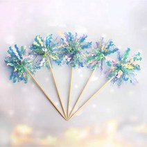 /국내배송/ 폭죽토퍼 레터링 케이크 케익 생일 토퍼 케이크픽 케잌(5개입) 1세트/5세트, 5세트(25개), 블루