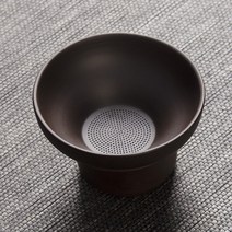이중 필터 차도구 채 보이차 아이디어상품 다도 홍차 스텐 여과망 차여과기 차거름망, 천목 자사차루 (세트A)