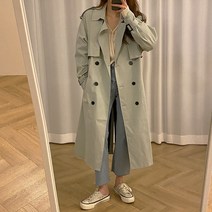 [가온해] 색감 러블리 트렌치코트 #자체제작