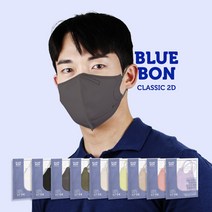 KF94 블루본 클래식 새부리형 특대형 컬러 마스크 90매, 복숭아핑크