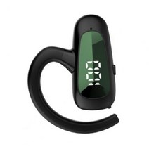 고충실도 LED 디지털 디스플레이 이어버드 지능형 소음 감소 무선 이어폰 스포츠용, 04  Green