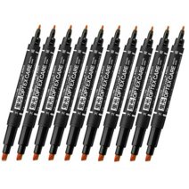 (ZEBRA) 옵텍스 케어 형광펜 10자루X1갑 제브라 OPTEX, 하늘(BL)