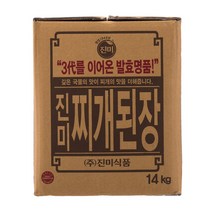진미 찌개 된장14KG, 14000g
