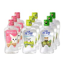 어린이 가그린 380ml x 3개세트 (딸기/청포도/사과), 딸기, 청포도