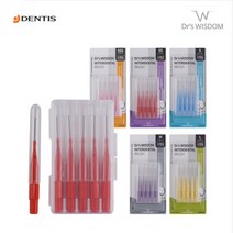 닥터스위즈덤 치과전용 치간칫솔 ss사이즈 0.23mm 가는사이즈, 1팩, 5개입