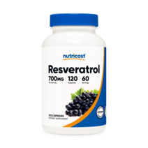 뉴트리코스트 레스베라트롤 700mg 캡슐, 120개입, 1개, 120정