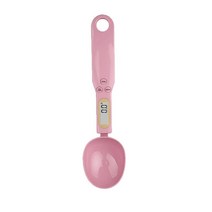커피원두저울 고정밀계량저울 미니 전자 디지털 측정 숟가락 500g 0.1g LCD 주방 저울 음식 밀가루 도구 우, Pink