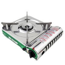 국내산 알프스 화력강화 휴대용 가스렌지 HSB-1502, 그린
