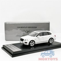 1:64 벤테이가 suv 흰색 다이캐스트 모델 자동차, 없음