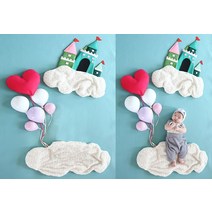 신생아 본아트 50일 100일셀프촬영 스튜디오 아기 사진 배경지, 상세페이지 참조, 상세페이지 참조, C1타입