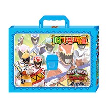 아이윙스 10000 파워레인저 다이노포스 브레이브 IQ가방퍼즐세트 직소퍼즐, 본품, 4가지