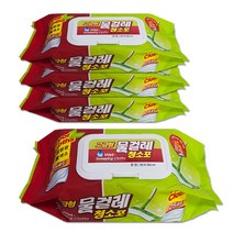 YBK 물걸레 청소포 고급형 중형 25매 청소포 일회용청소포, 4개