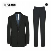 [티아이포맨] (T.I FOR MEN) 울혼방 휩코드 조직 셋업수트(M188MJK105M_