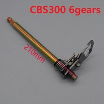 엔진부품 Zongshen-cbs250 cbs300 오토바이 엔진 출력 샤프트 기어 5 6 박스 250cc 300cc 액세서리 무료, 02 6gears shaft