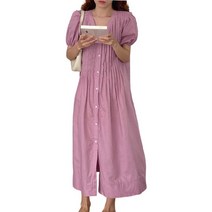 엘레스 반팔원피스 여성원피스 원피스 오버핏 미디원피스 반팔 롱원피스