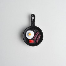 3D 크리에이티브 시뮬레이션 음식 귀여운 미니 냉장고 자석 홈 데코 냉장고 스티커 접착제 룸 데코레이션 컬렉션, saucepan