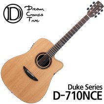 [프리버드] 디씨티 DCT 통기타 듀크 시리즈 D710NCE, 단품