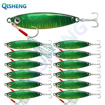 [QISHENG] 배스루어 반짝이 메탈지그 13개입/세트, LSLS-5#, 15g