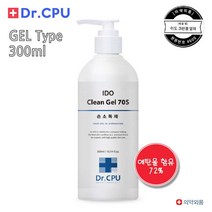 [이도] 닥터씨피유 클린 손소독제_ 5종 택1., 03.클린 겔 300ml