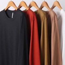 시드마켓 / 에그 라운드 긴팔티 110F421S 빅사이즈 여성의류
