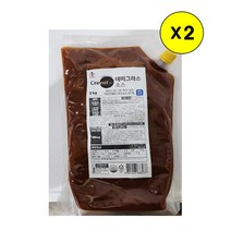 (냉장)[크레잇]데미그라스소스2kgx2, 2kg, 1개