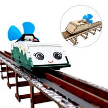 자기부상 기차 만들기(MDF버전)-레일1SET추가 RTT