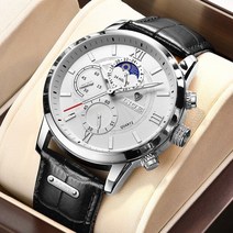 40대남자시계 남자 시계 남자시계 남자손목시계 손목시계 남성시계 남자메탈시계 오토매틱시계 명품 40대 남성용 손목 메탈시계 50대남성시계 명품시계 남자사각시계 lige 2022