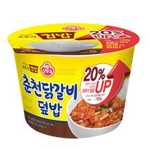 오뚜기 컵밥 춘천닭갈비 덮밥 310gx12개, 1박스
