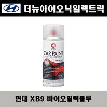 현대 더뉴아이오닉일렉트릭 XB9 바이오필릭블루 주문스프레이 자동차 도색 차량용 카페인트, XB9 바이오필릭블루 스프레이(제일)