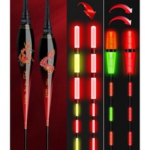 피싱파피명품 장대용 고부력극락조 스마트전자찌(4.75g6.11g) 최고급디자인 초고감도 입질센서, hwa-10(9점등)