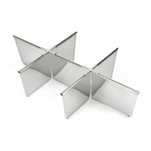 업소용 어묵칸막이 오뎅칸막이 오뎅통 부속품 십자칸막이 스텐칸막이/KS-50011, 오뎅칸막이 왕대-8인치(6구 8인치), 1개