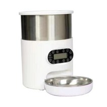 강아지 자동급식기 반려견 공급기 급여기 자율급식 고양이 자율배식 사료 배식기, 3L Pet Feeder_key control