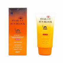 지고트 스네일 UV 고영양 화이트닝 선크림 어린이 겸용 부드러운 피부