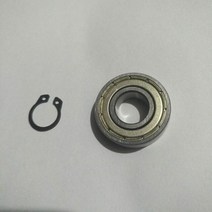 M365 전동 스쿠터 부품 후방 휠 베어링 금속 더스트 커버 액슬 서 클립 후륜 소음 수리, [01] one