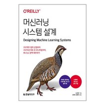 한빛미디어 머신러닝 시스템 설계 (마스크제공)