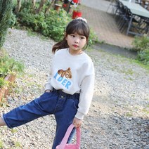 루미콩 파우더맨투맨(기모) 아동복 주니어