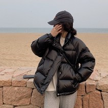 블랙 패딩 디자인감 차이나 코트 쇼트 코트 겨울 덧장 차이나 코트