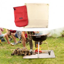 빠른배송 낚시 열전도 차박 차단 방염포 글램핑 텐트 난연 매트, 단품, 단품