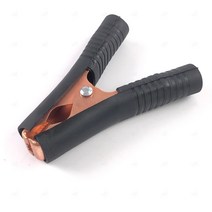 악어집게 동클립 고출력 한눈알 어스 시동 스타트선 테스터 차량 점프선 자동차 밧데리 비상 용품 휴대용 배터리 연결선 접지선 기리드봉 100A 블랙