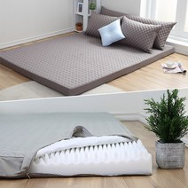 대우침장 7존 9존 싱글 에어매트리스커버 100x200x10, 네이비