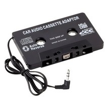 오디오 카세트 테이프 어댑터 Aux 케이블 코드 3.5mm 잭 fr MP3 iPod CD 플레이어, 한개옵션0