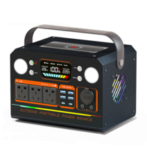 SUOSER 캠핑용 220V 대용량 보조배터리 차박 낚시 전자기기 외부 작업용 파워뱅크, 1200W+5가지 출력+무선 충전, 1800000mAh