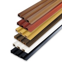 [벵갈] 준중량 30T 과감하고 중후한 디자인 입체패널 합성목재 인조목 방부목 화이버우드, Gold, 외장